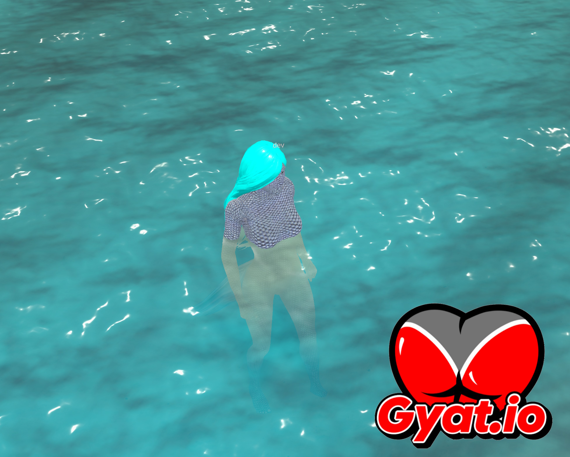 Mermaid in Gyat.io
