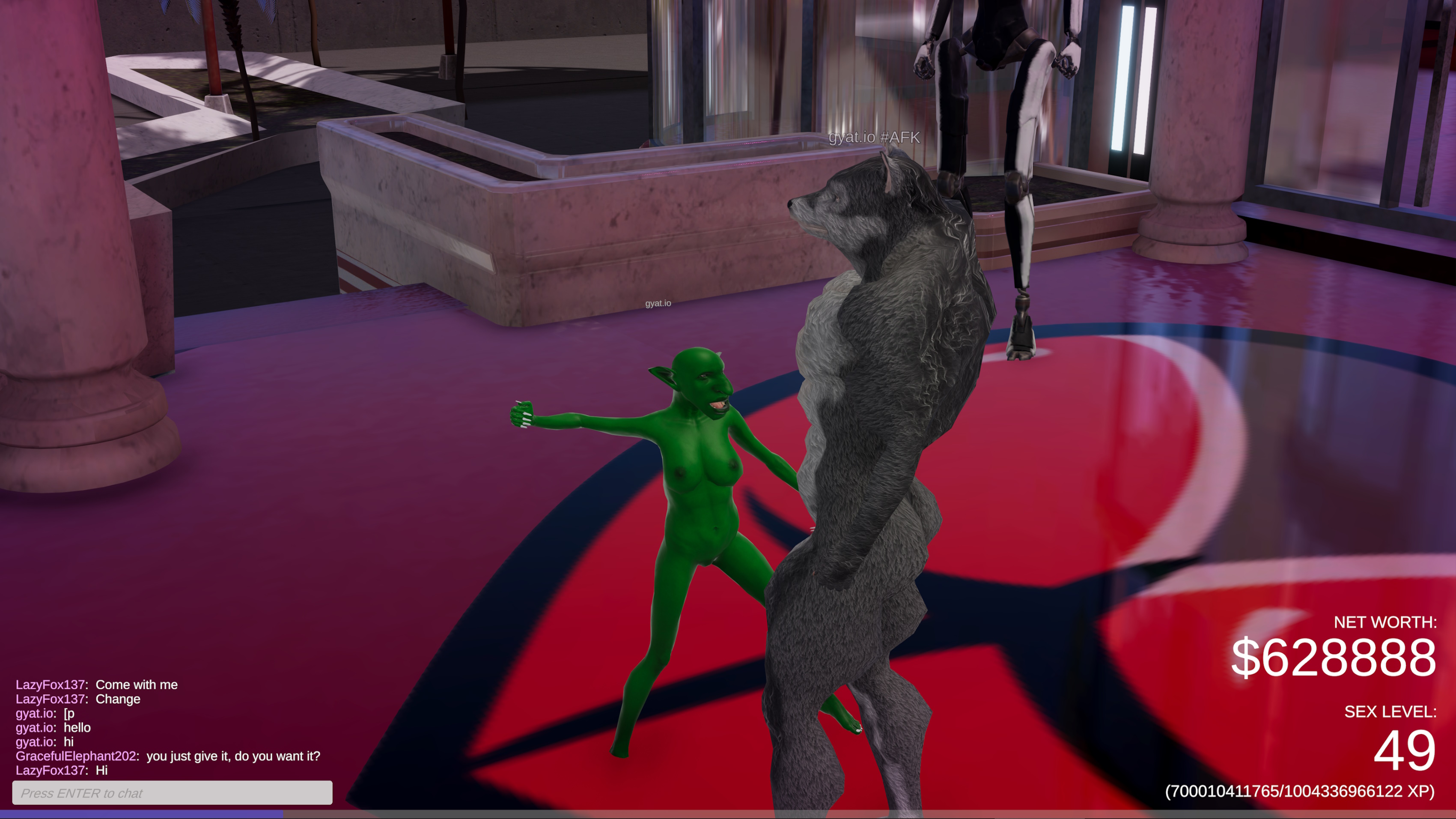 Goblin Feline Foreplay