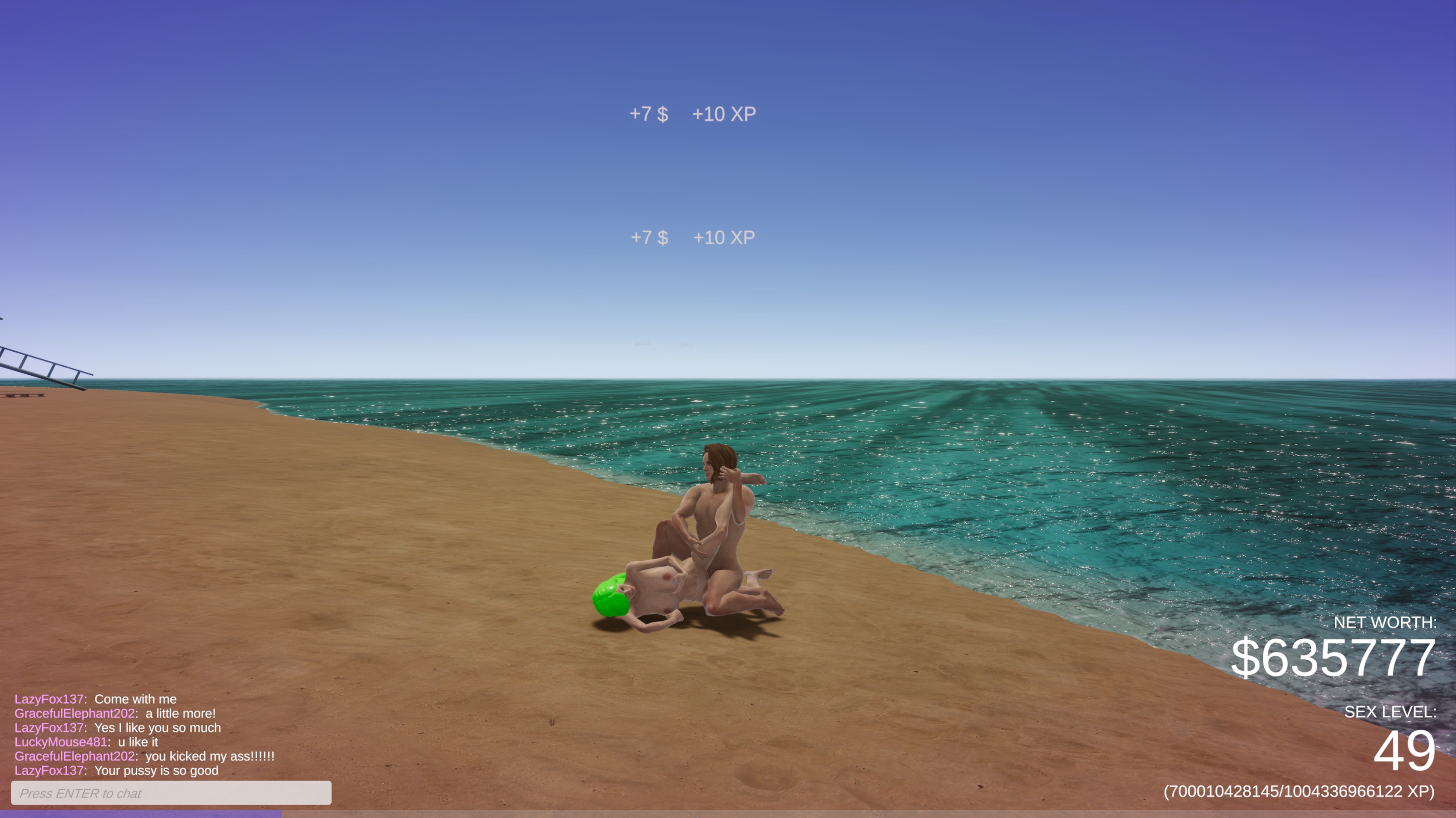 Sex Game On The Beach